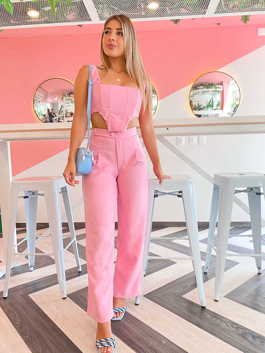 Pantalon Irlanda Rosa