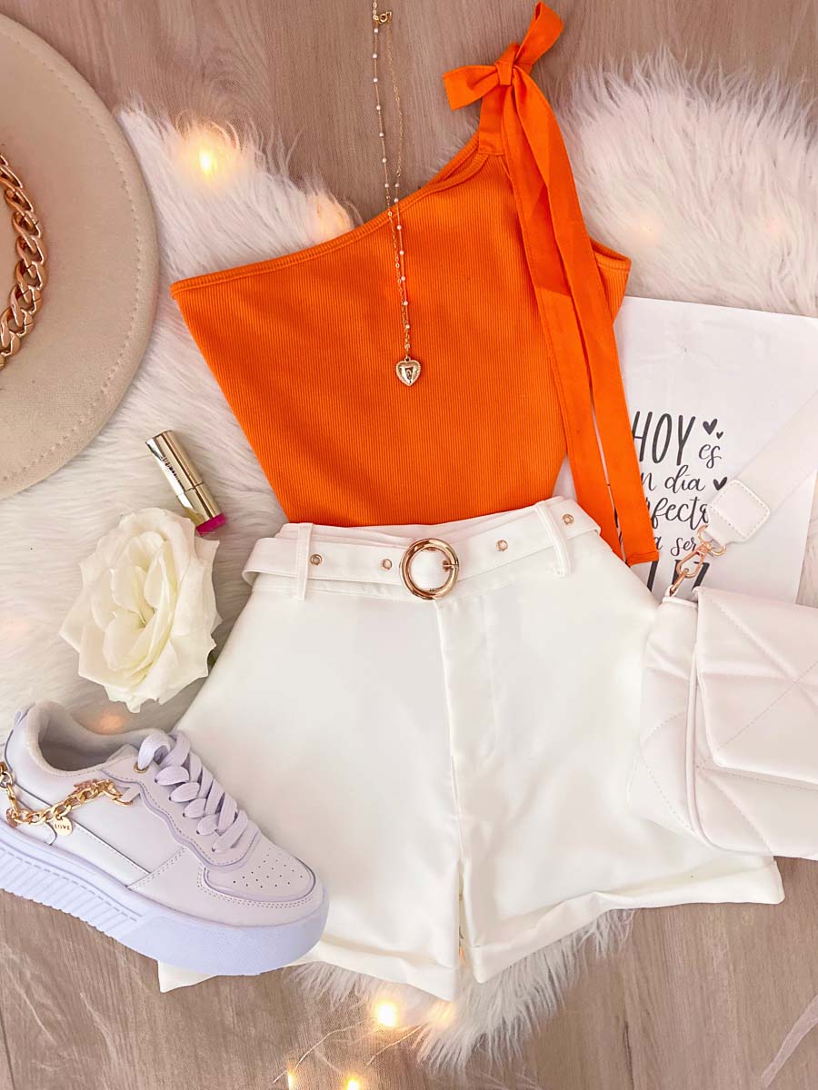 Blusa Yeimi Naranja