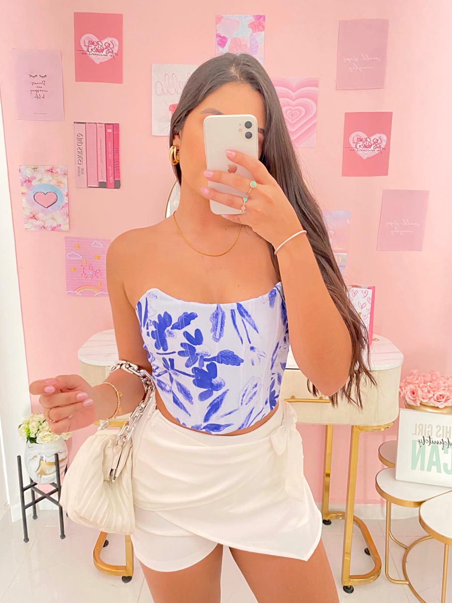 Blusa Zuri Azul