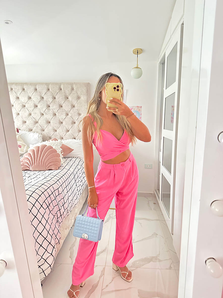 Set Fernanda Fucsia