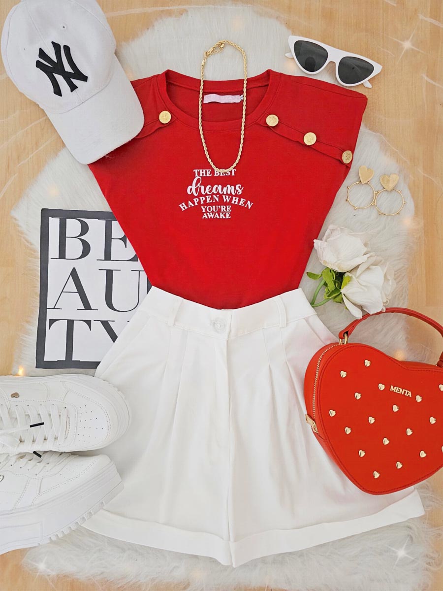 Blusa Maritza Roja