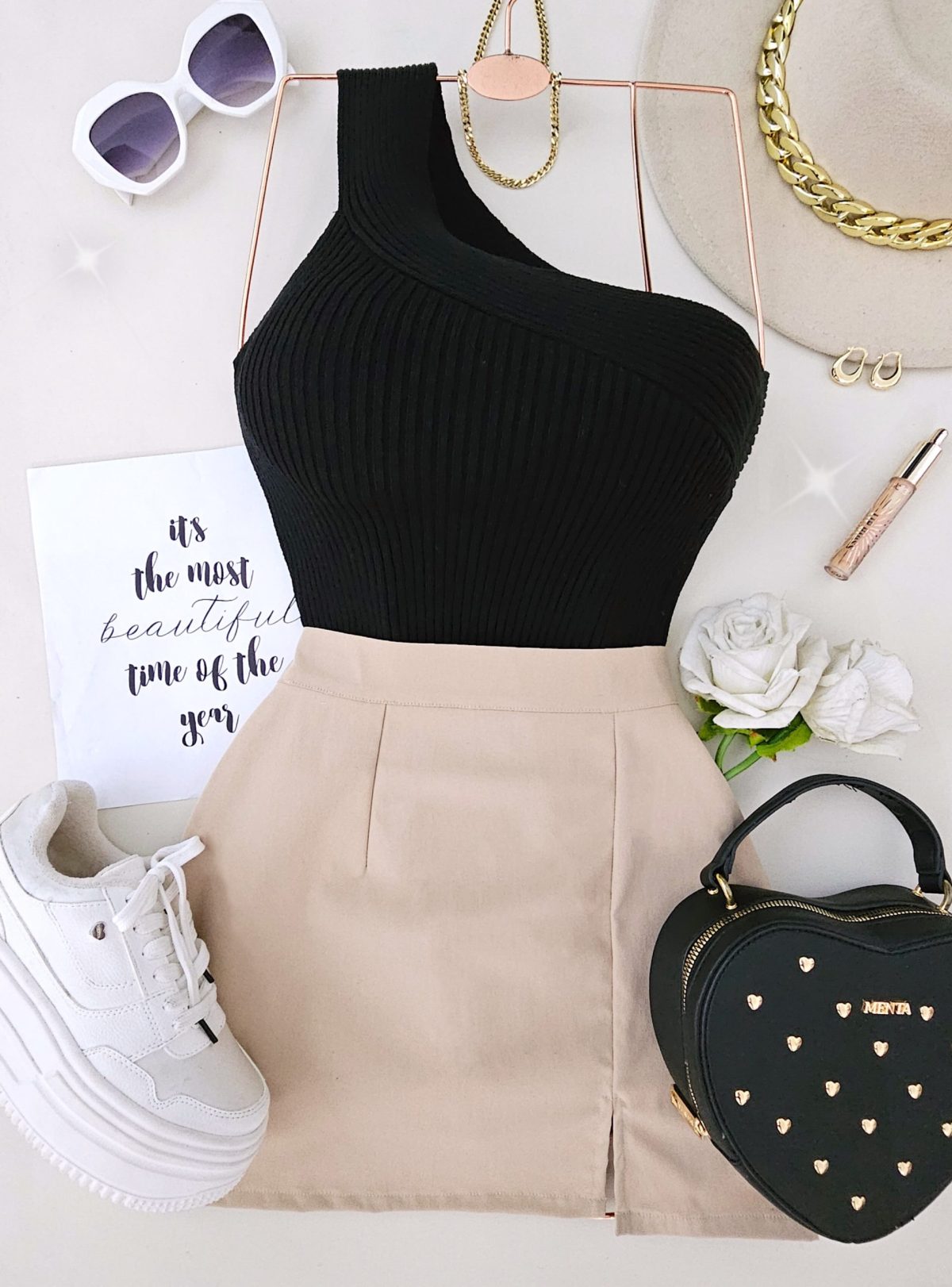 Blusa Elizabeth Negro