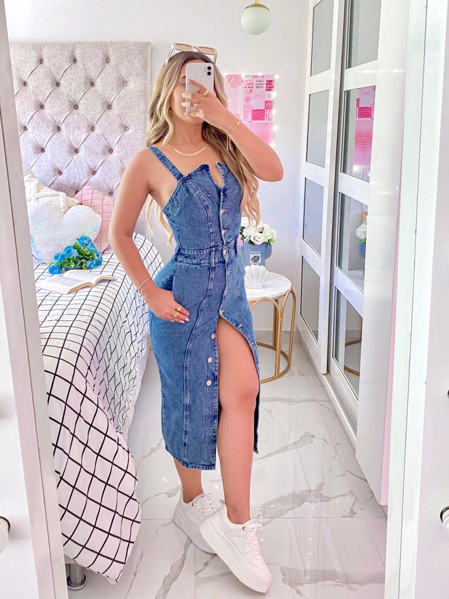 Vestido Denim Amelie (Todos Los Colores) - Imagen 4