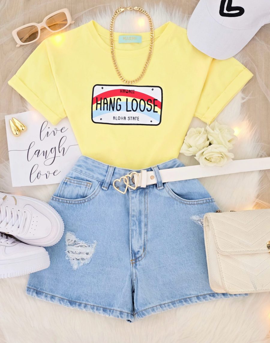 Short Jean Talia Claro - Imagen 2
