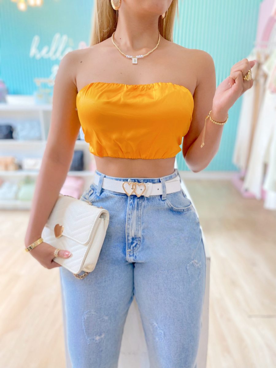 Top Suzette Naranja