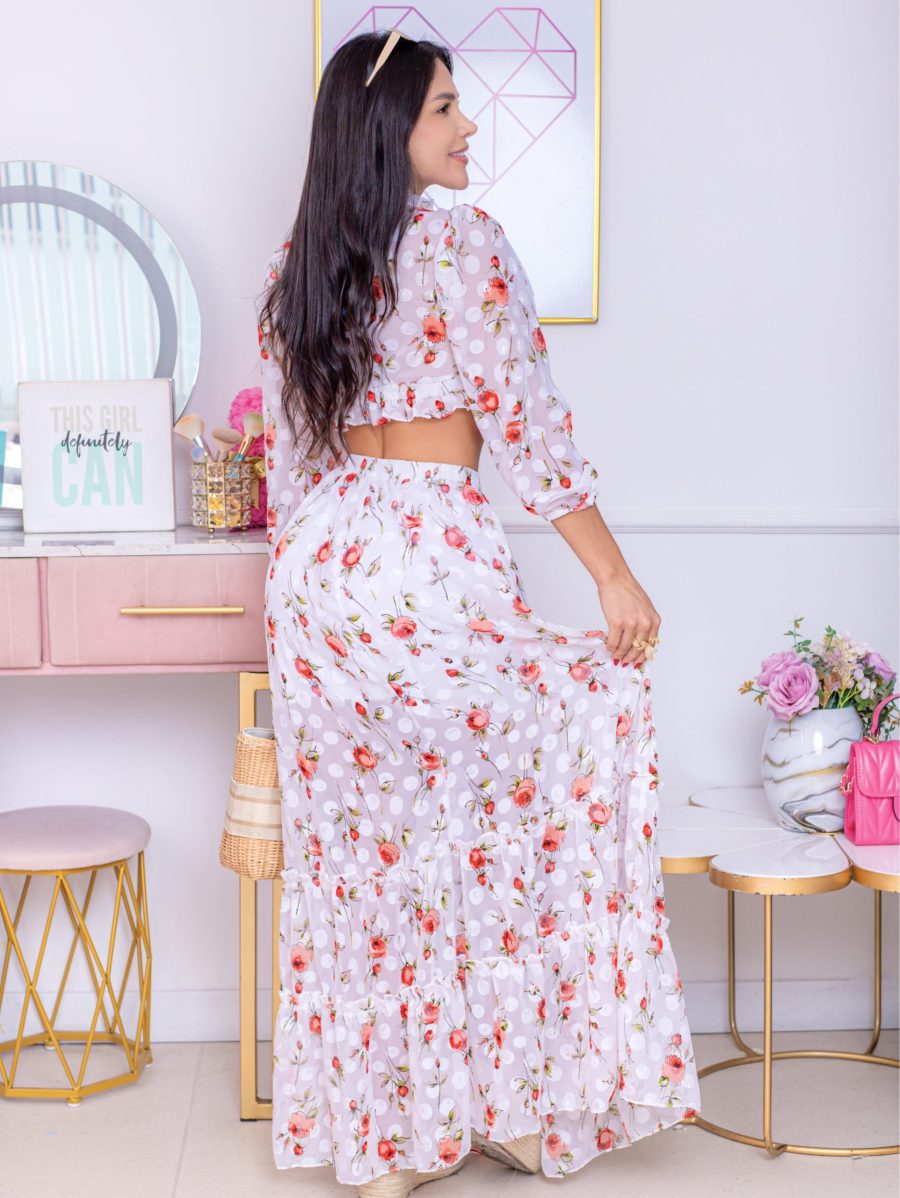 Set Falda Merida Est Blanco - Imagen 2