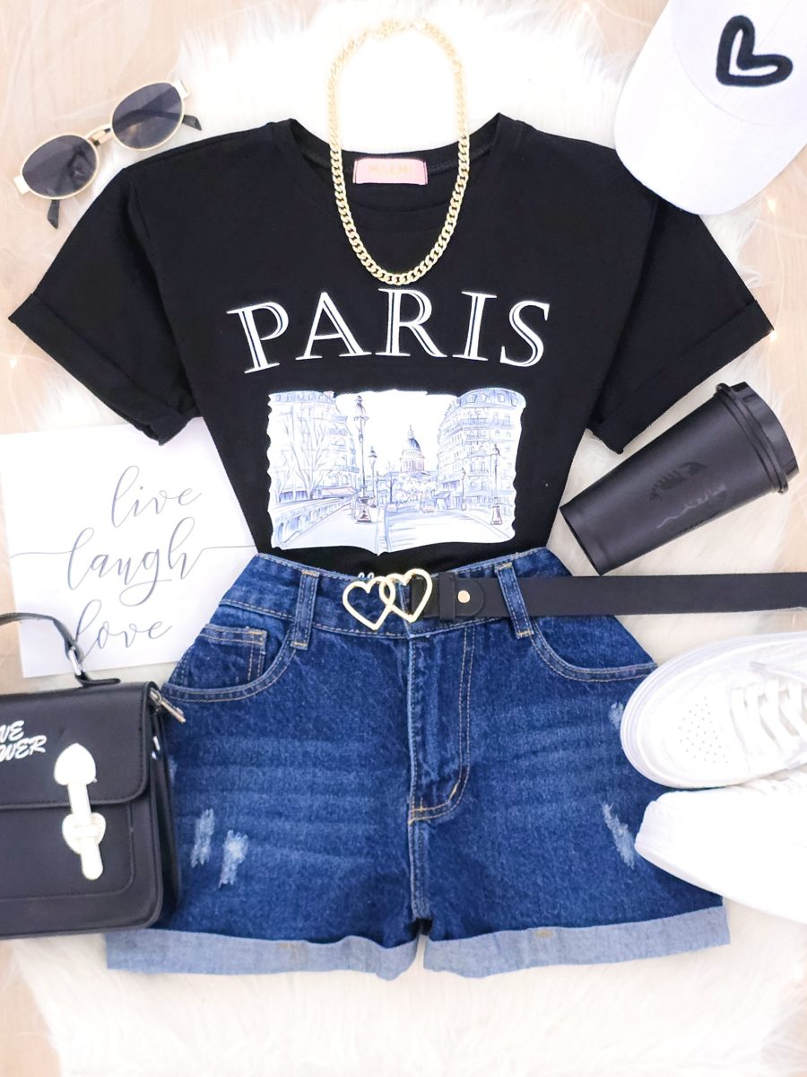 Camiseta Paris City (Todos Los Colores)