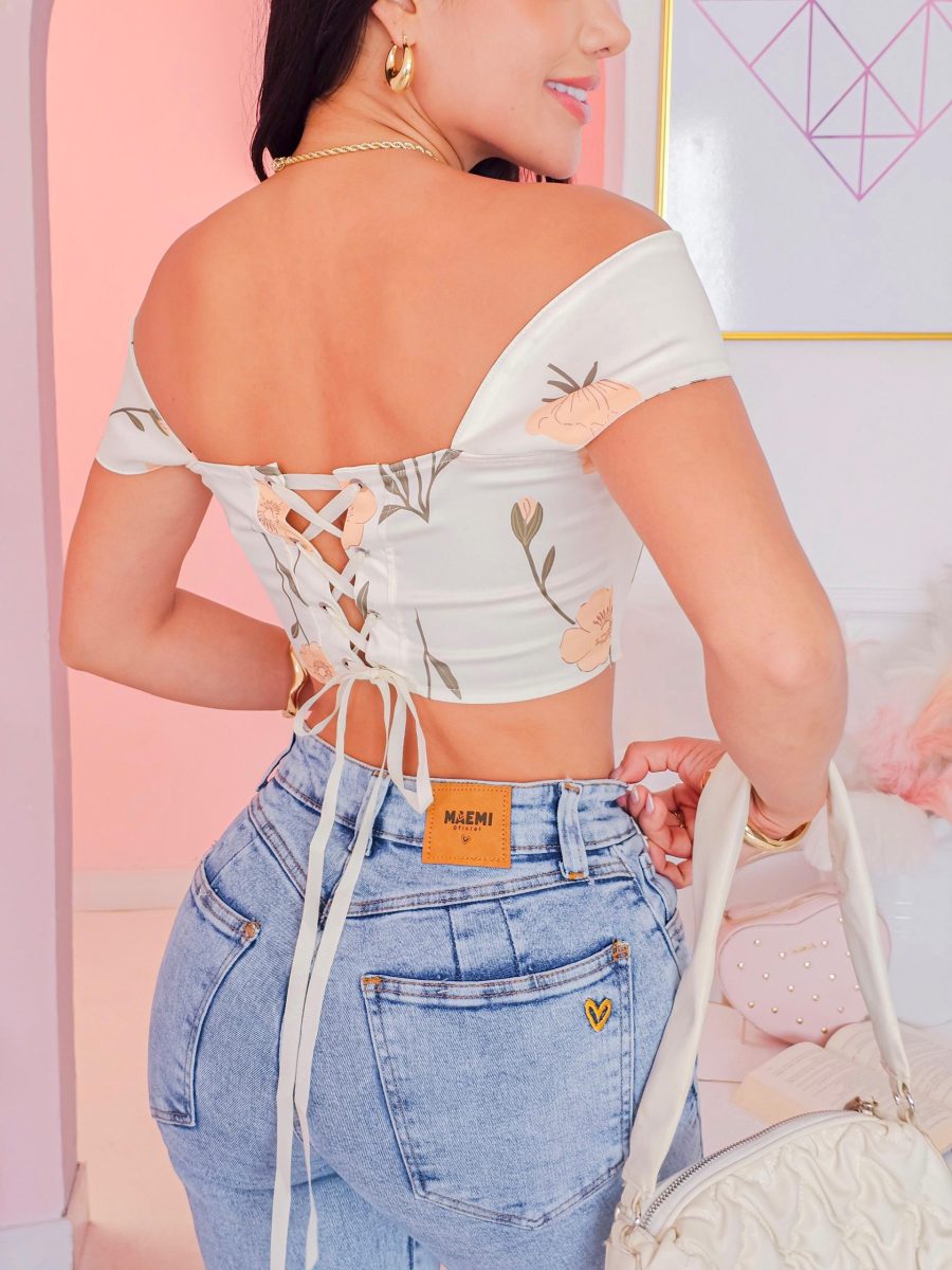 Corset Adelain Est Flores (Todos Los Colores) - Imagen 3