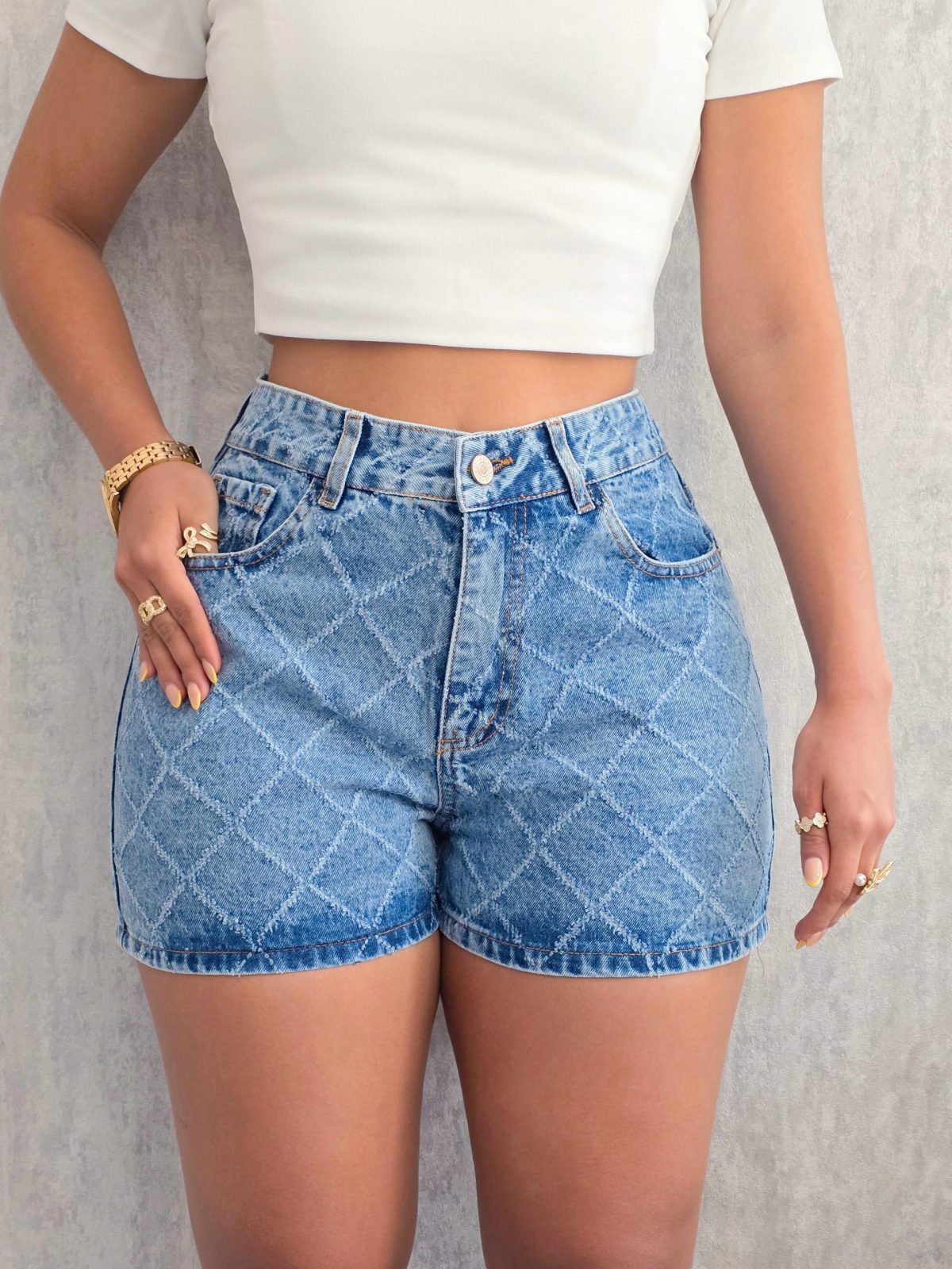 Short Jean Marina Medio