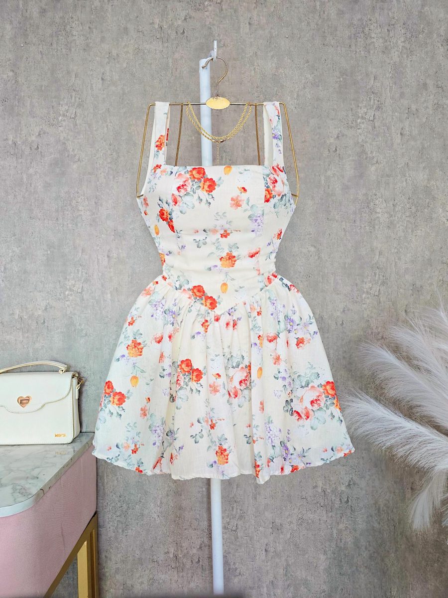 Vestido Corto Samara Est Flores (Todos Los Colores) - Imagen 15