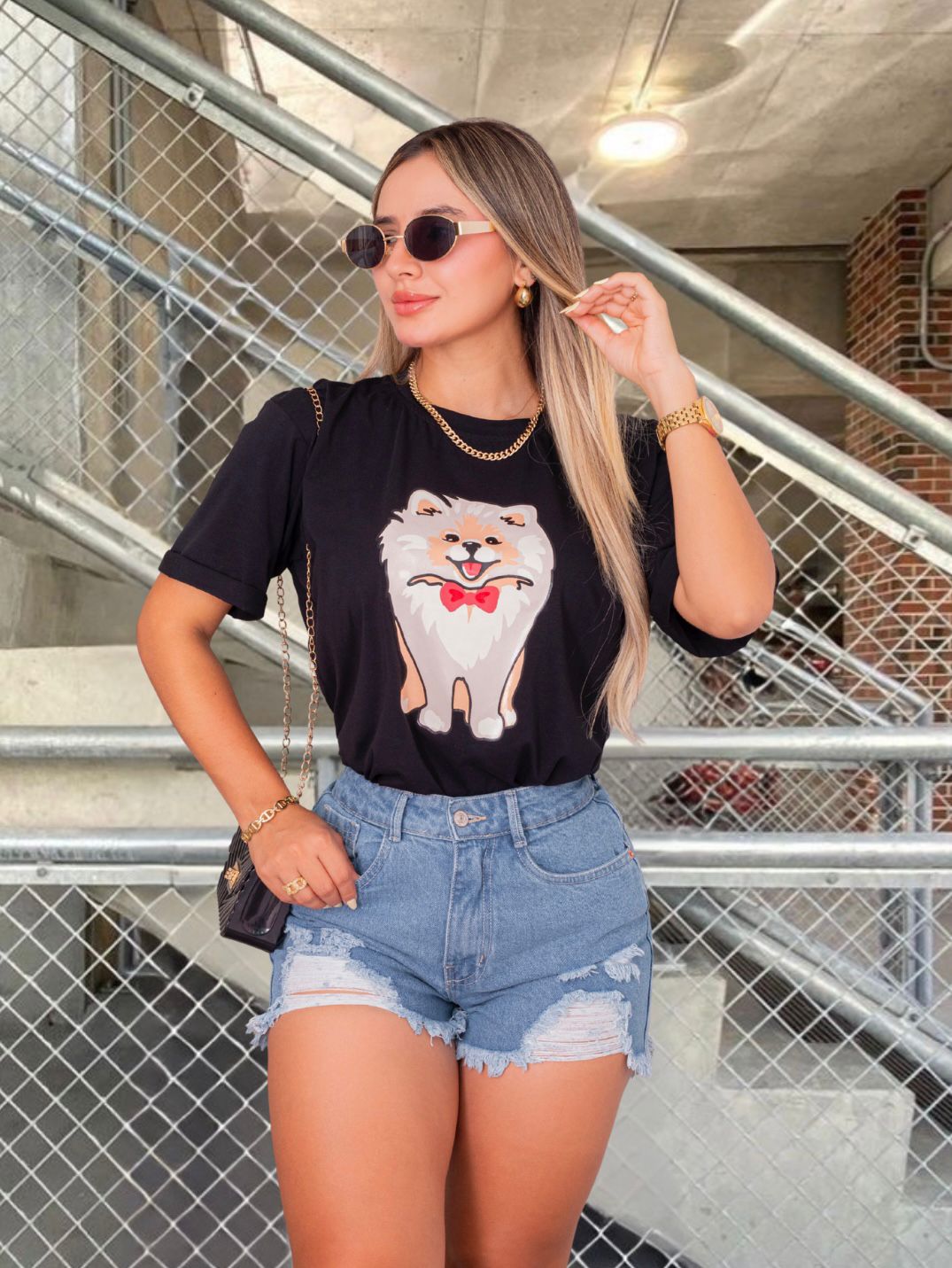 Camiseta Oversized Italia Pom (Todos Los Colores)