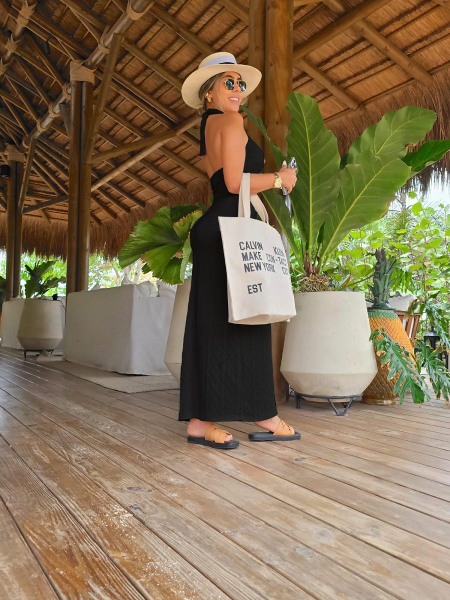 Vestido Ximena Negro - Imagen 4