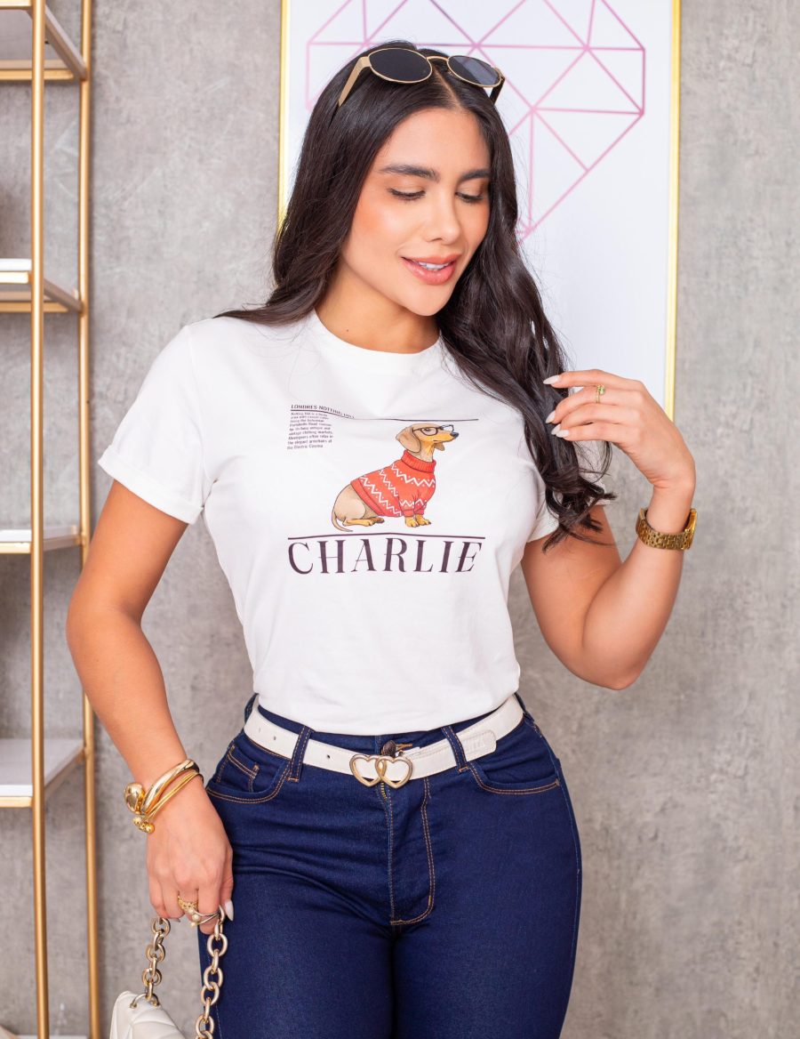 Camiseta Charlie Dog (Todos Los Colores) - Imagen 5