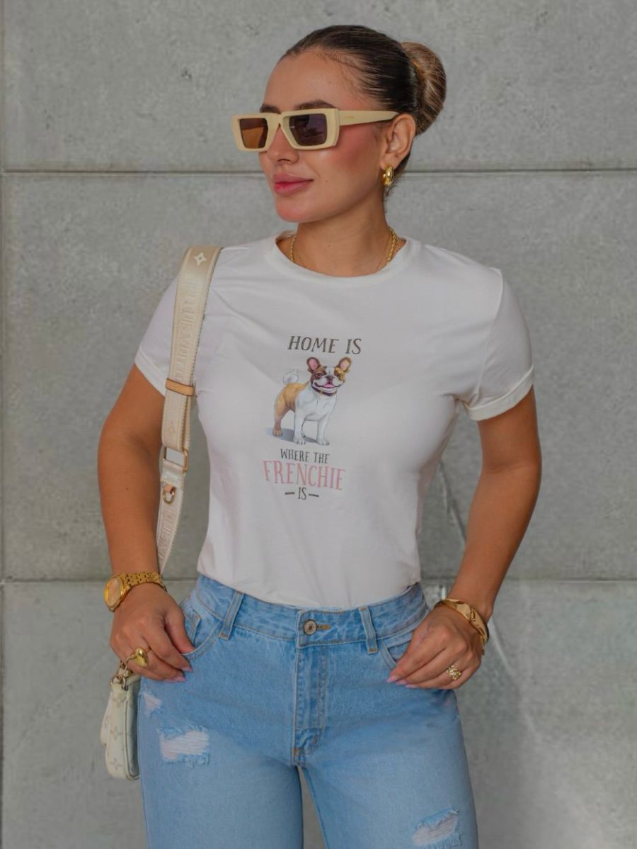Camiseta Frenchie Dog (Todos Los Colores)