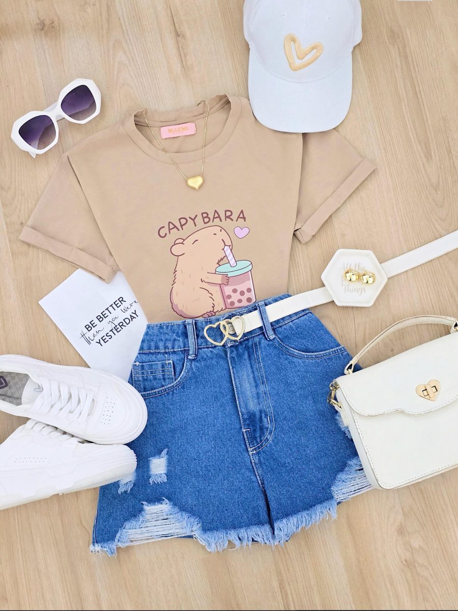 Camiseta Capybara (Todos Los Colores) - Imagen 3