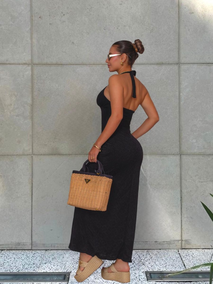 Vestido Ximena Negro - Imagen 3