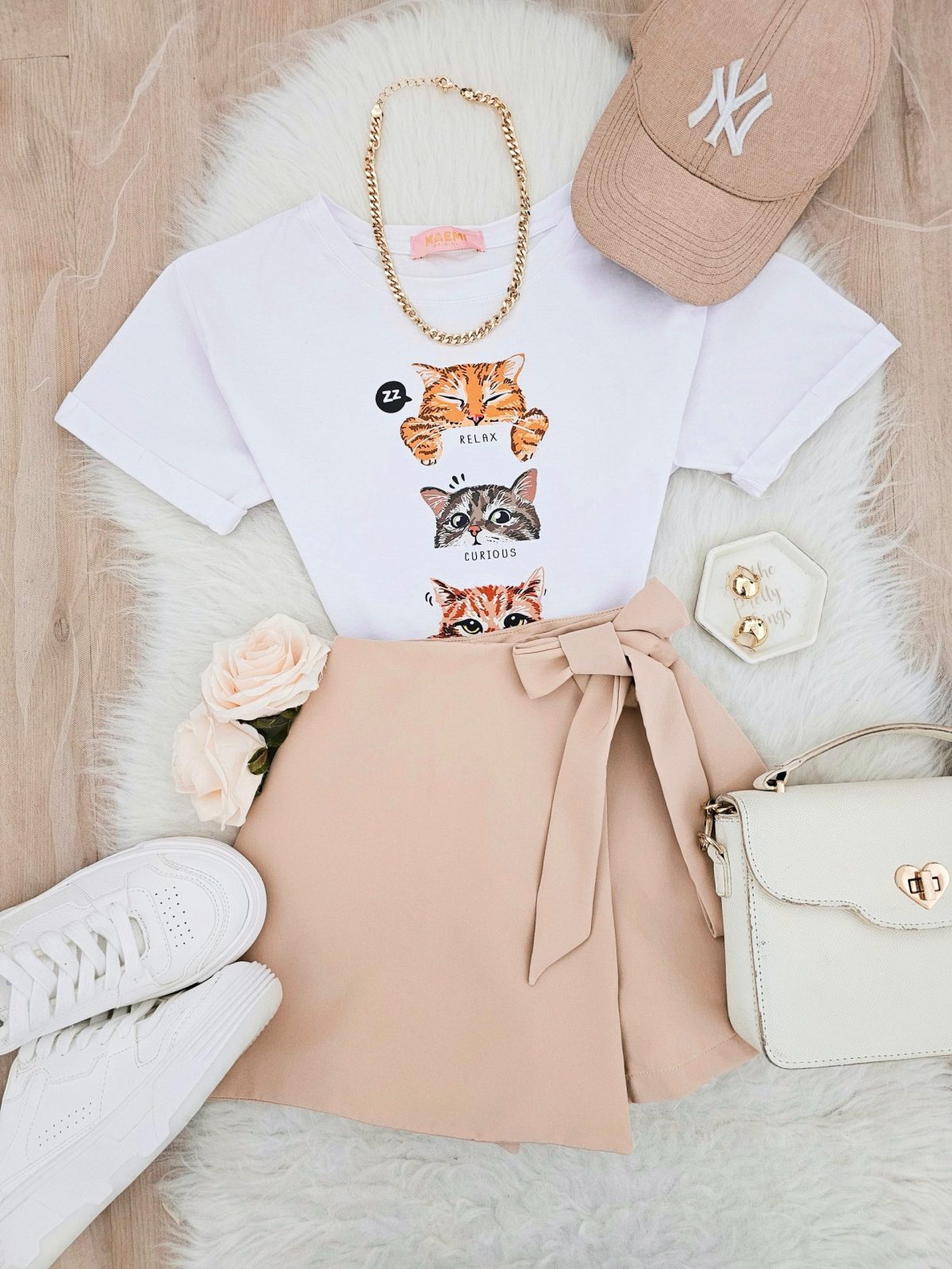 Camiseta Three Cats (Todos los Colores)