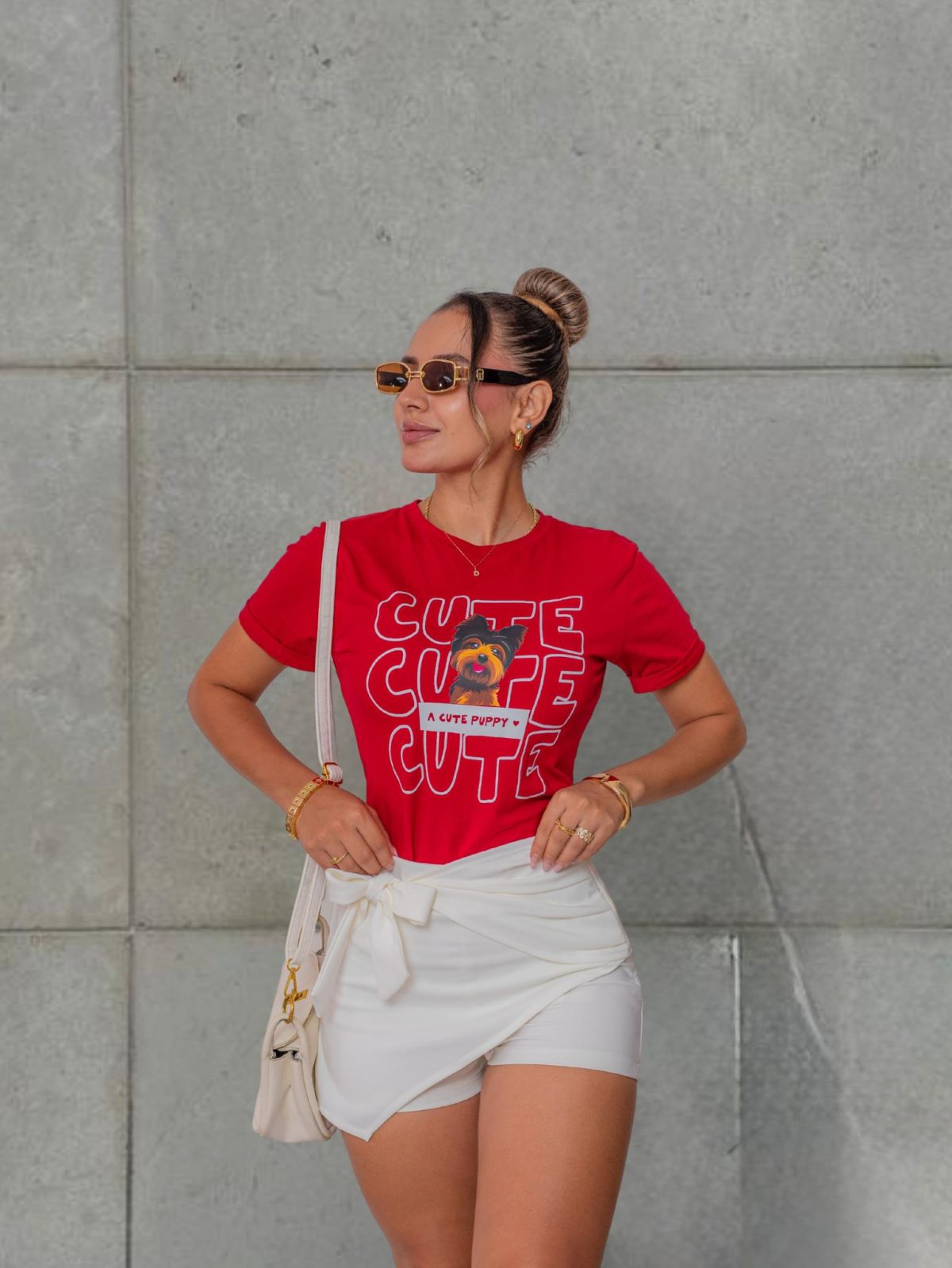 Camiseta Cute Puppy (Todos Los Colores)