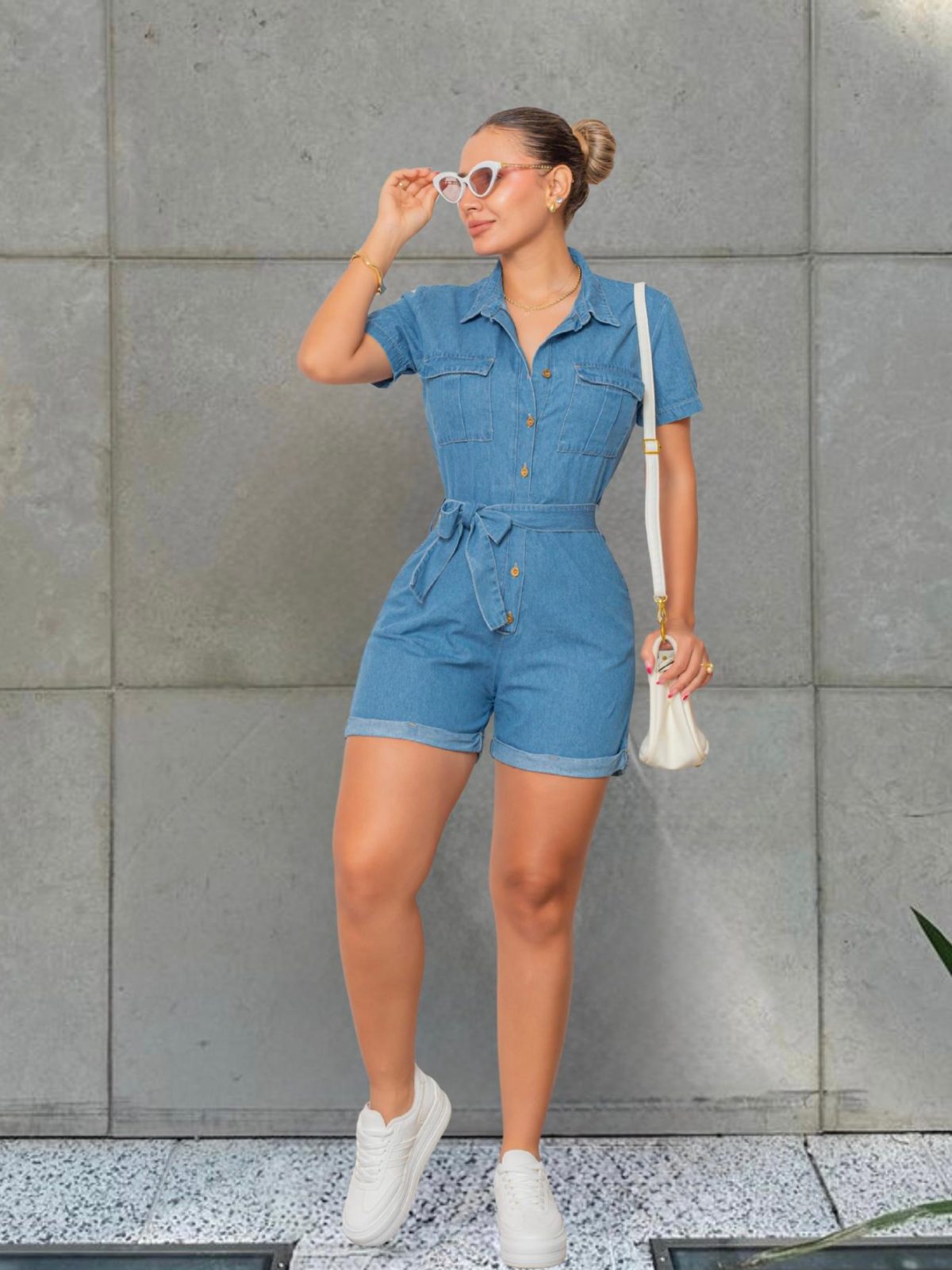 Enterizo Denim Susi