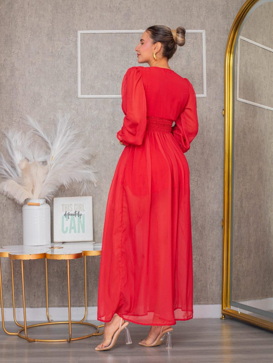 Vestido Fantasia Rojo - Imagen 2
