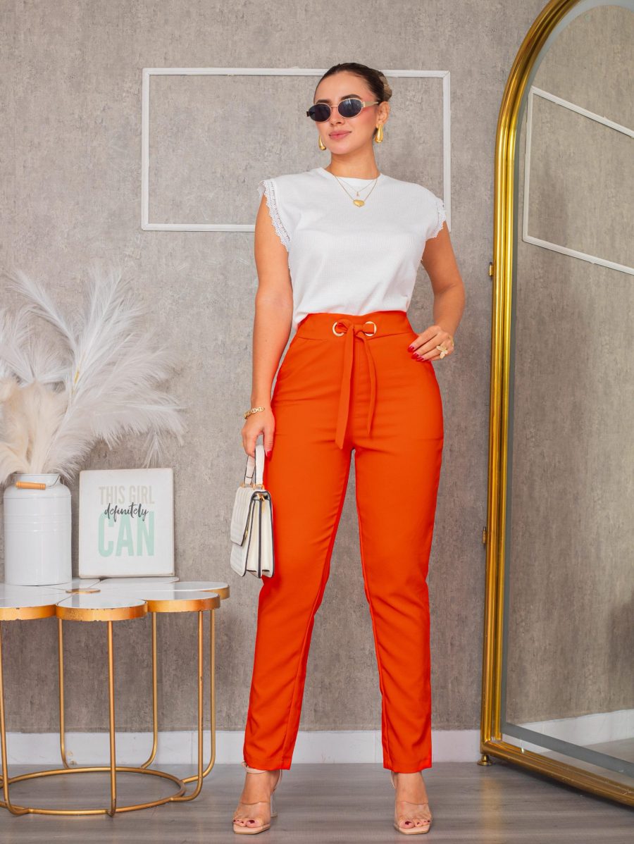 Pantalon Judy Naranja