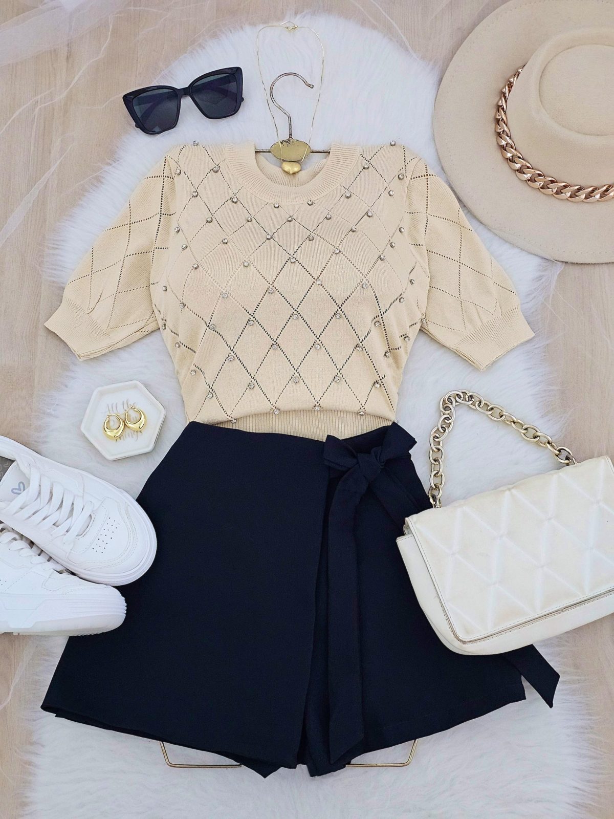 Blusa Chiara Camel