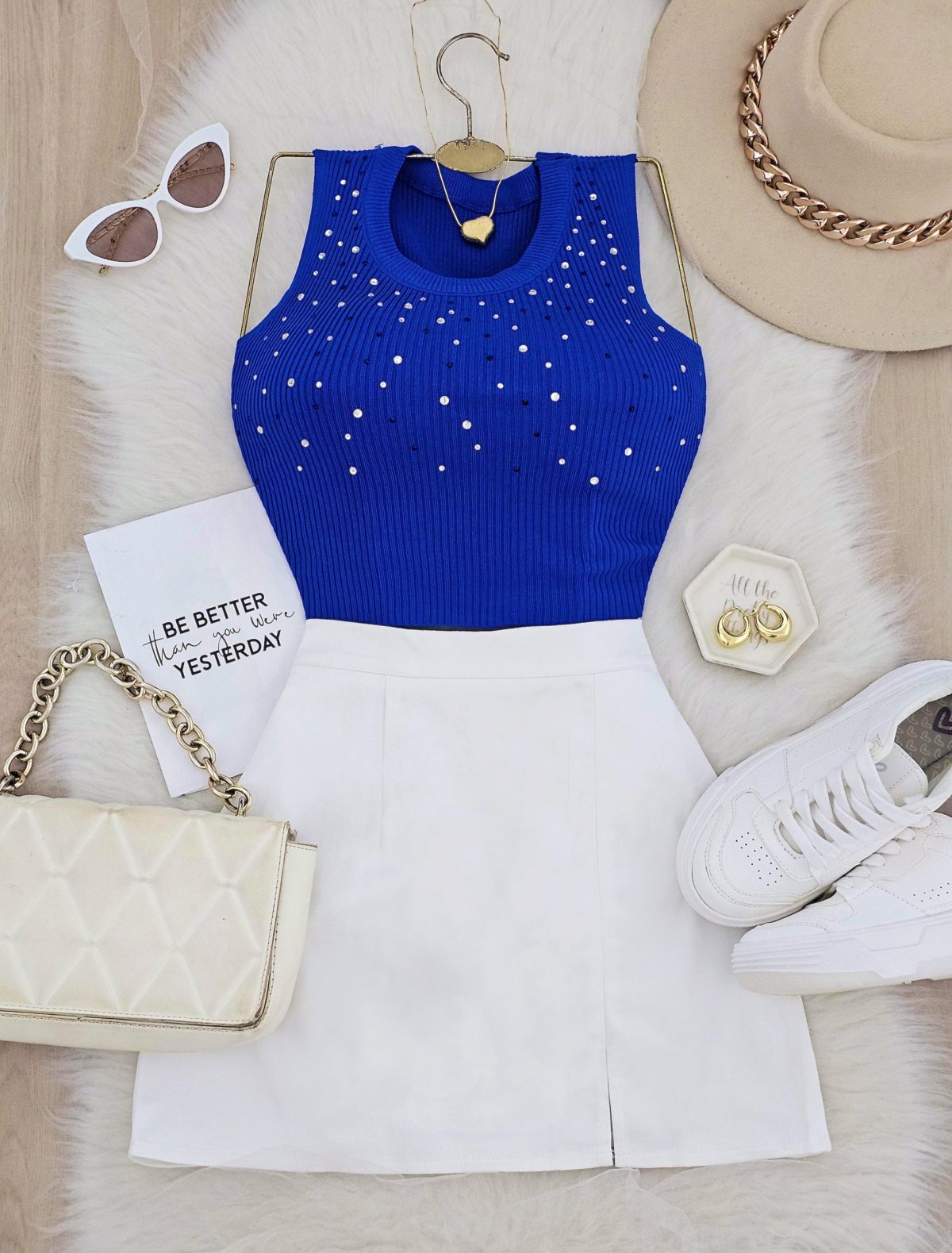 Blusa Domitila Azul