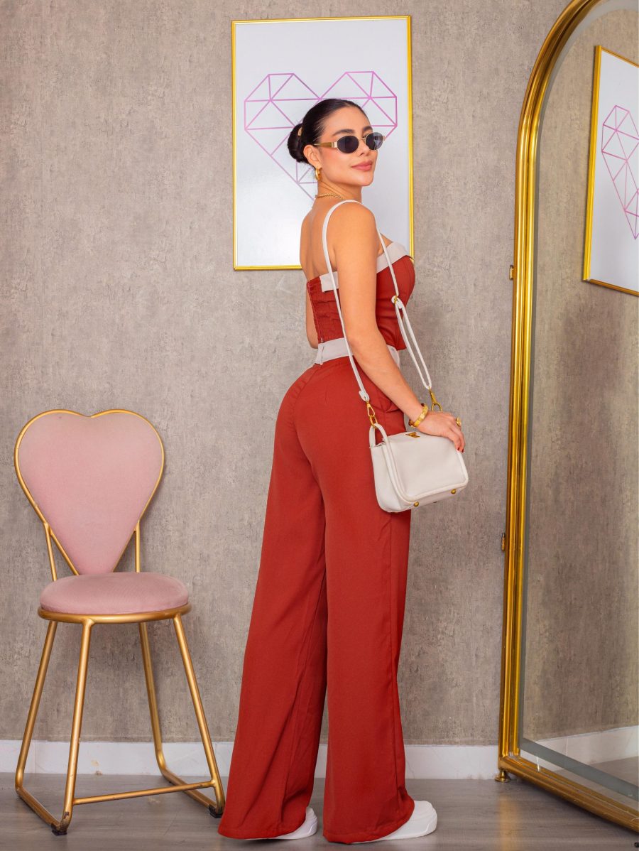 Set Pantalon Milani Terracota - Imagen 2