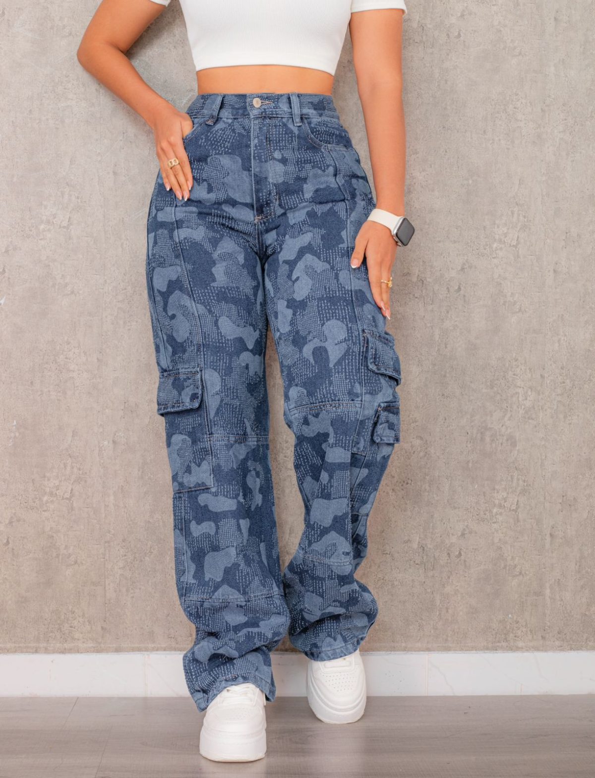 Jean Print Oscuro
