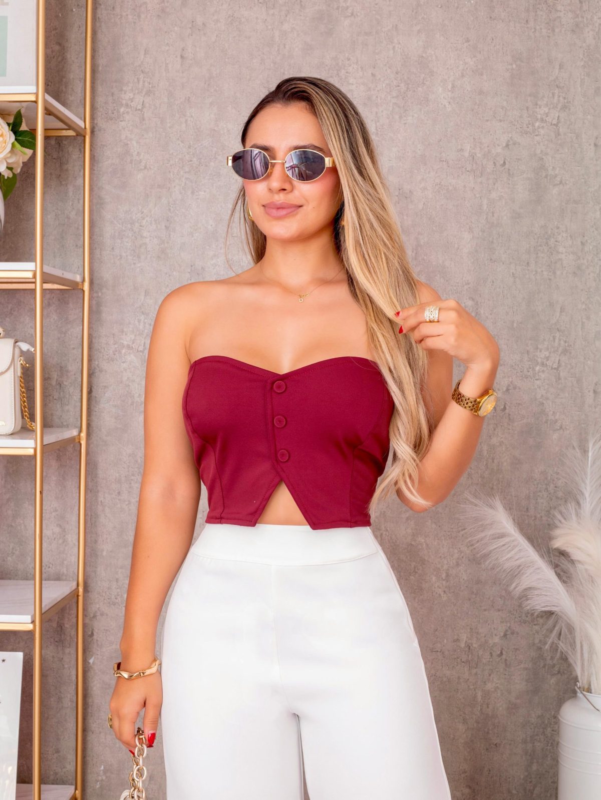 Crop Top Halina (Todos Los Colores)
