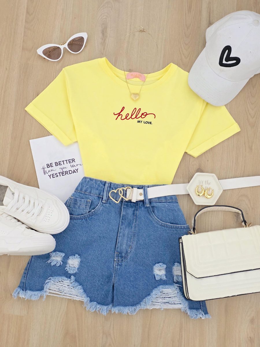 Camiseta Hello (Todos Los Colores) - Imagen 3