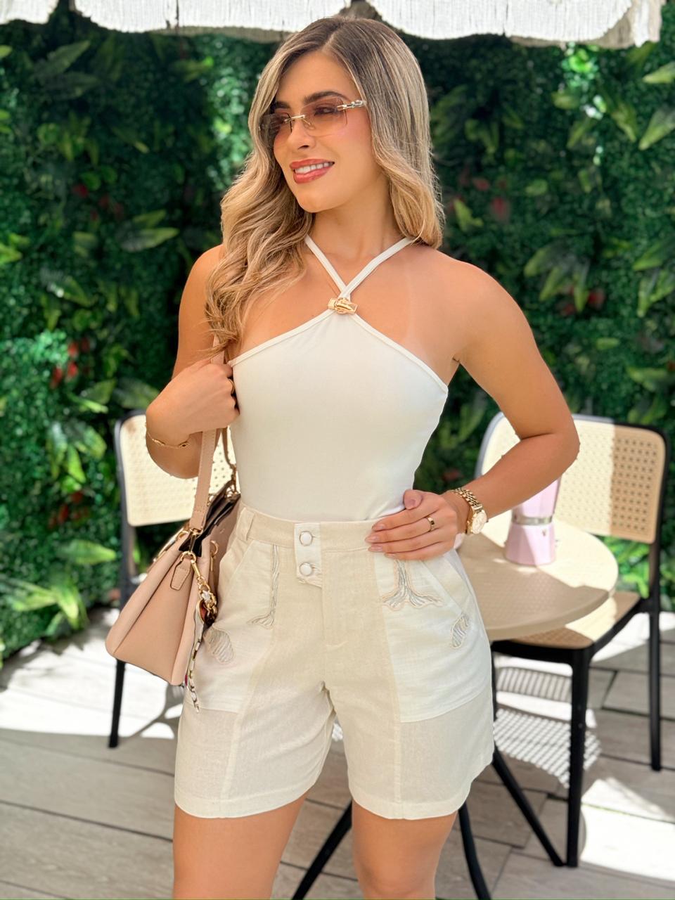 Bermuda Anahi Beige (Todos Los Colores)