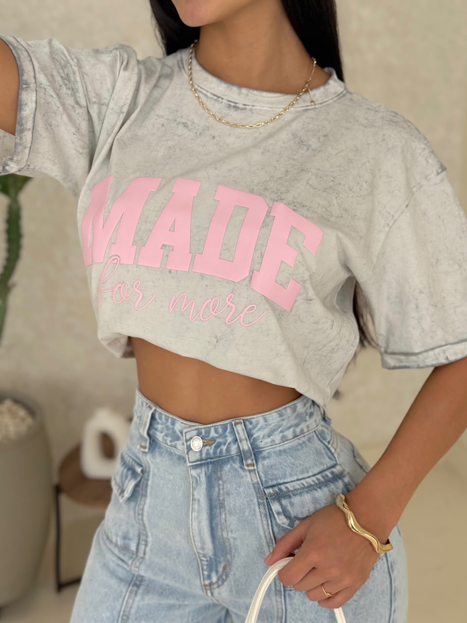 Camiseta Oversized Made (Todos Los Colores)