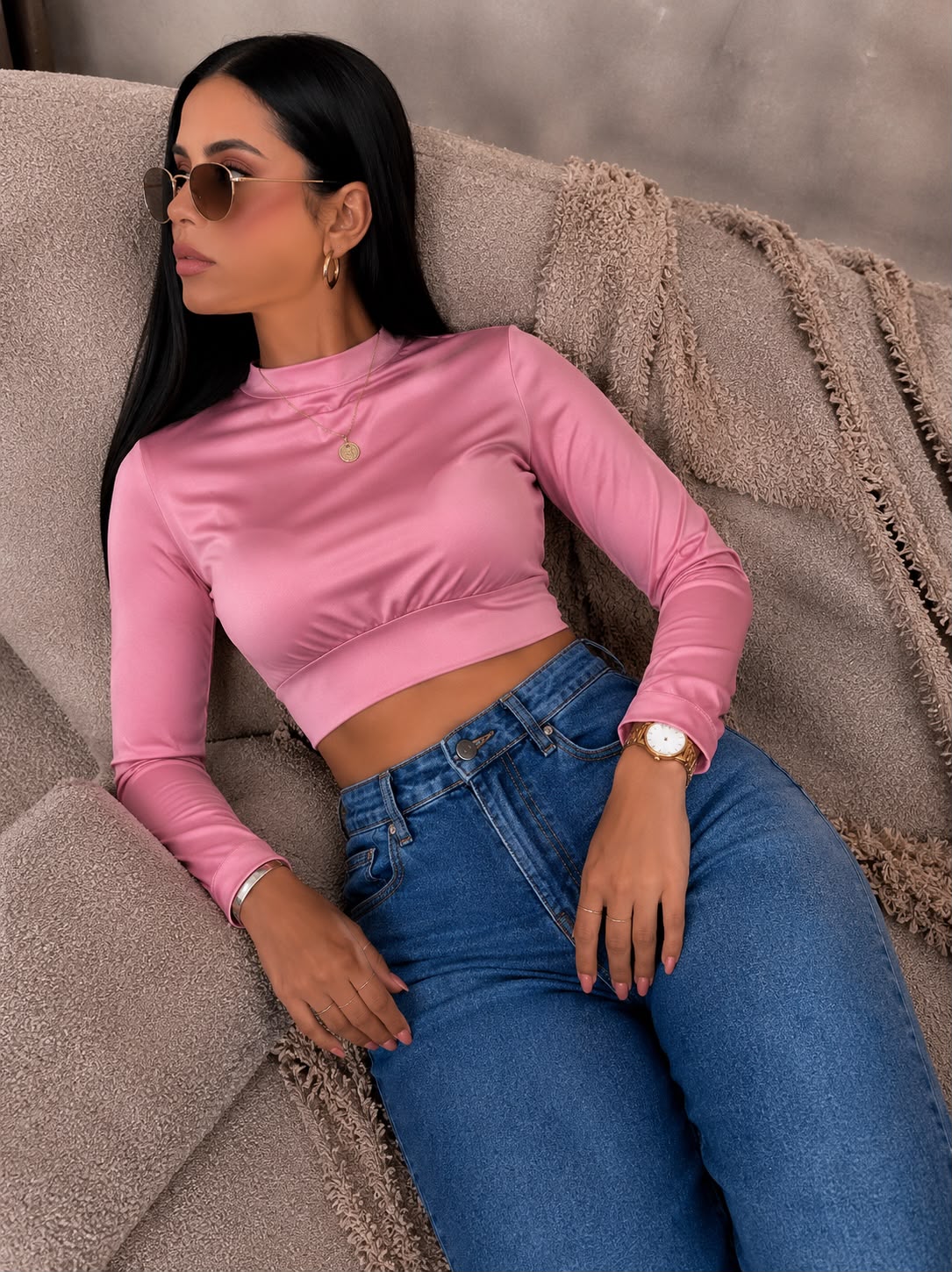Blusa Kaia Brillo (Todos Los Colores)