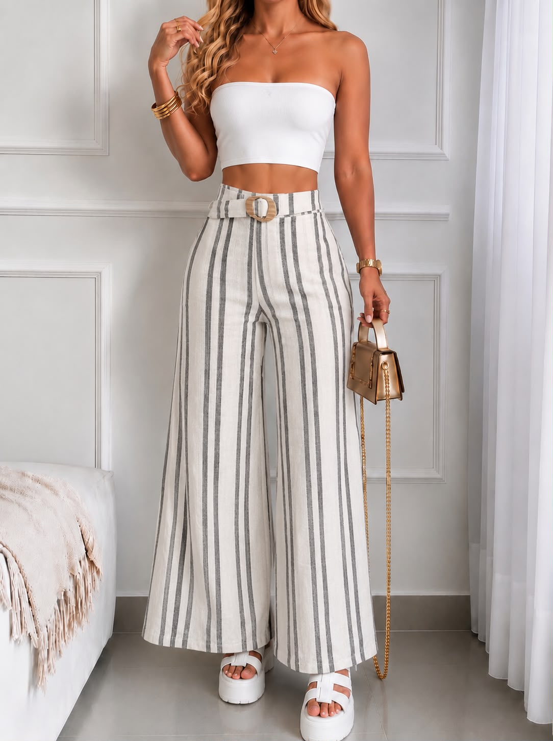 Pantalon Girasol Rayas (Todos Los Colores)