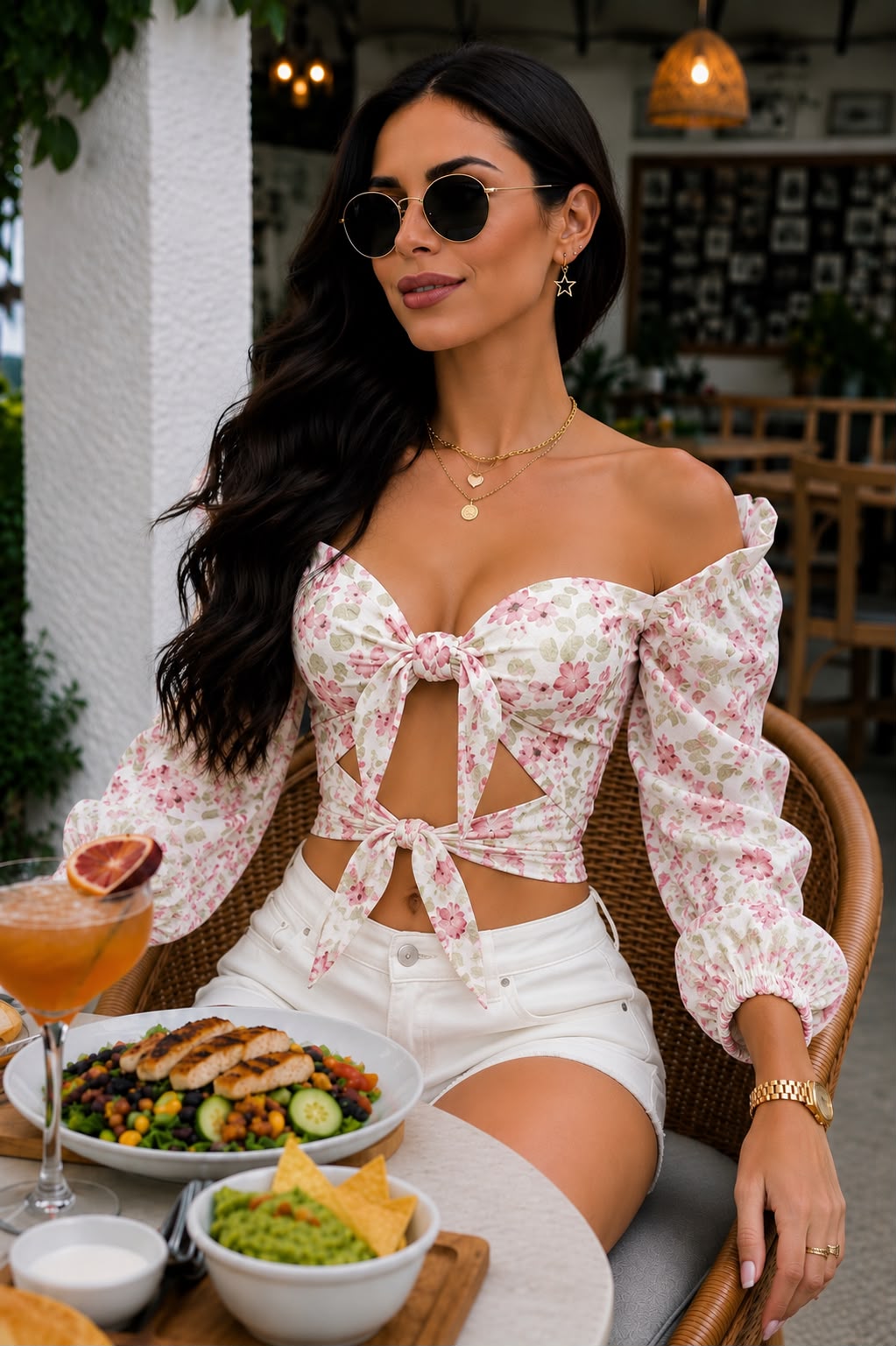 Blusa Aura Flores (Todos Los Colores)