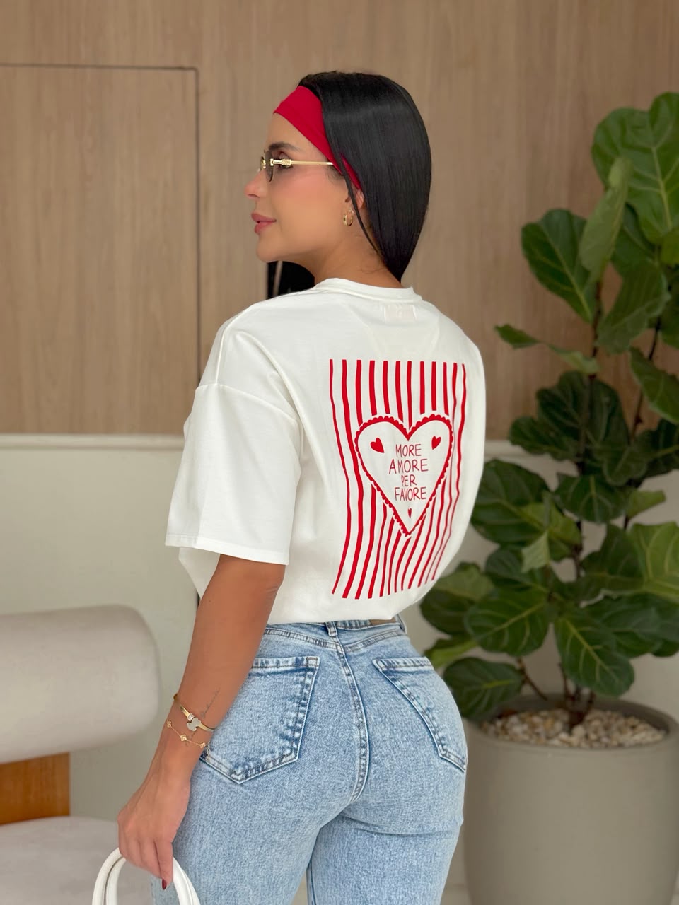 Camiseta Oversized More Crudo (Todos Los Colores)